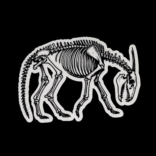 Antilope skeleton sticker